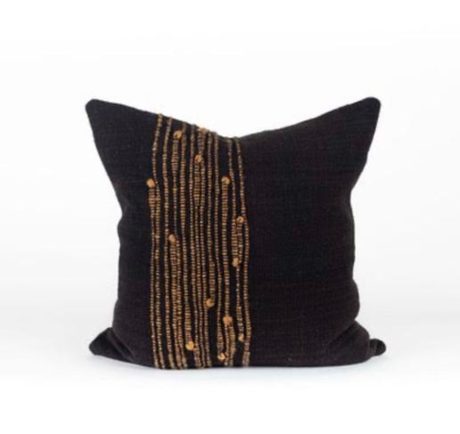Kelgwo Pillow | Black and Gold