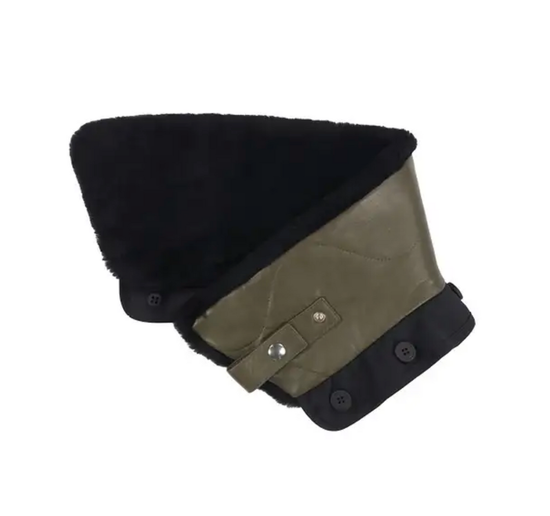 Marfa Stance Leather Aviator Collar