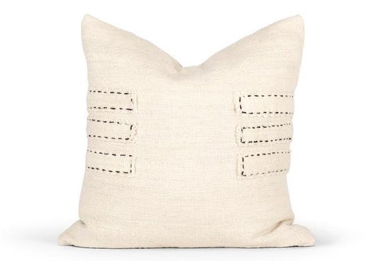 Makun Pillow | White & Black Strap