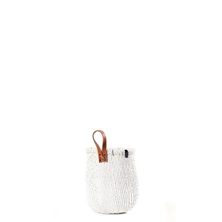 Kionda basket | White with loop | XS small