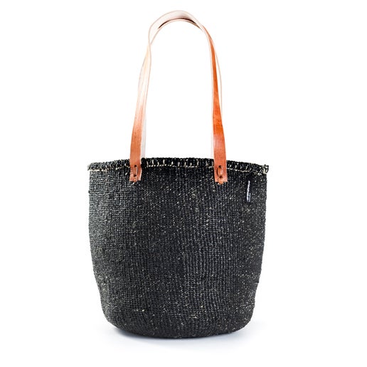 Kiondo Shopper Basket | Black | Medium