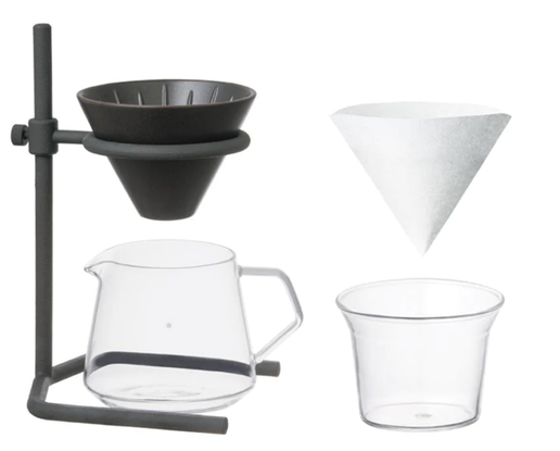 Brewer Stand Set With 4 Cups