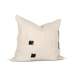 Patchwork Pillow | White & Black