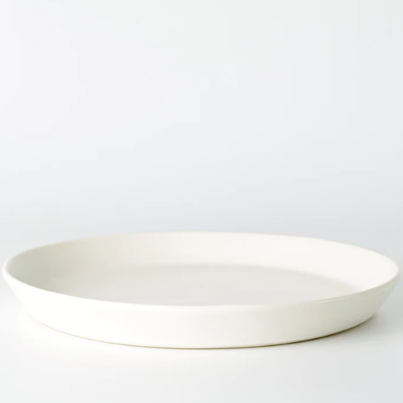 Coupe Dinner Plate | White